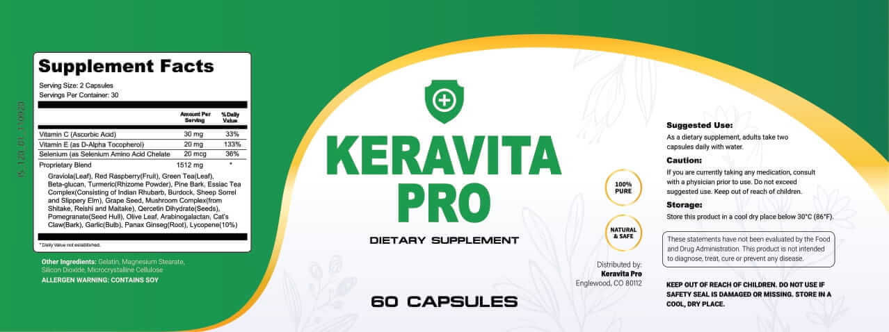 Keravita Pro Ingredients